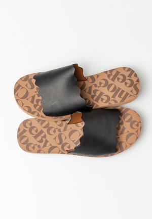 Sandalias planas - black