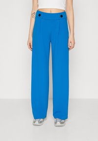 JDY - JDYGEGGO NEW LONG PANT - Kelnės - directoire blue/black Miniatiūros vaizdas 1