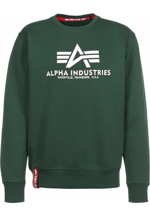 BASIC - Sweatshirt - navy greem