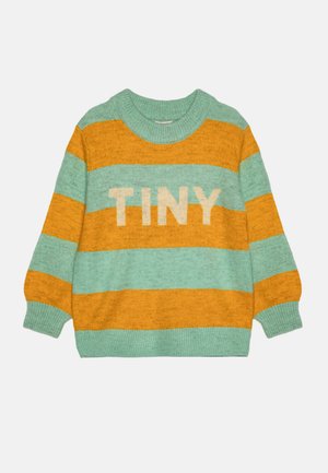 TINYCOTTONS STRIPES UNISEX - Džemper - deep yellow/emerald