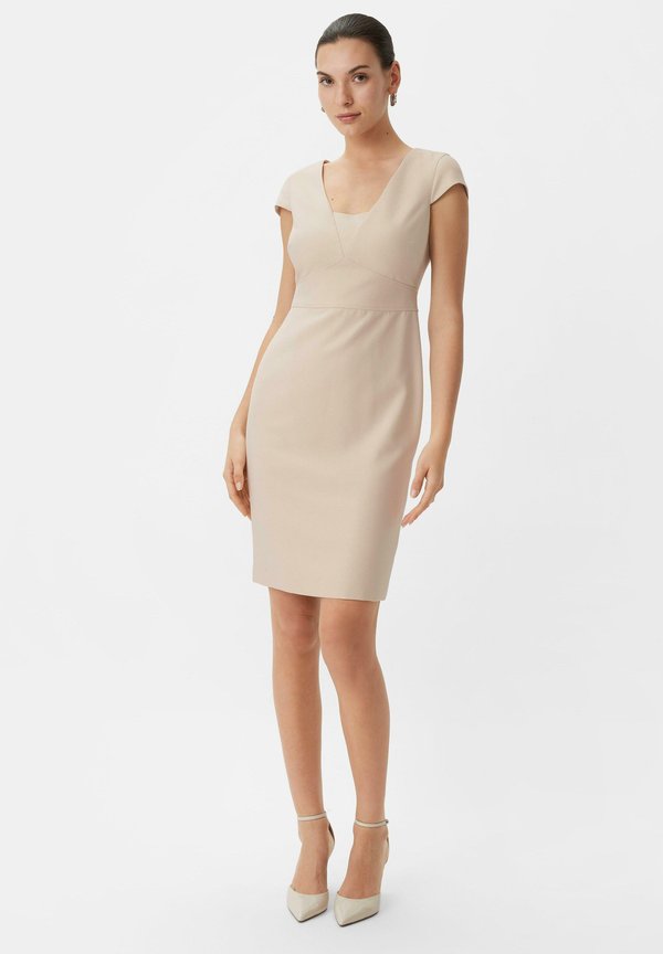 ROBE - Etuikleid - beige