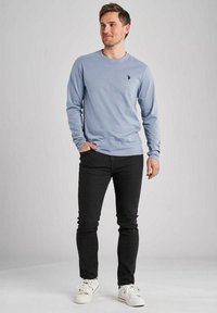 U.S. Polo Assn. BROLIN - Hosszú ujjú felső - stonewash