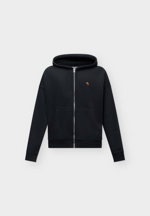 Abercrombie & Fitch, ICON CASUAL  - Sweat zippé - black