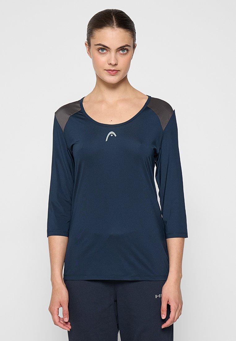 Head Longsleeve donkerblauw