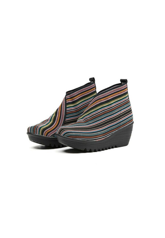 Bernie Mev Wedge Ankle Boots - multi 