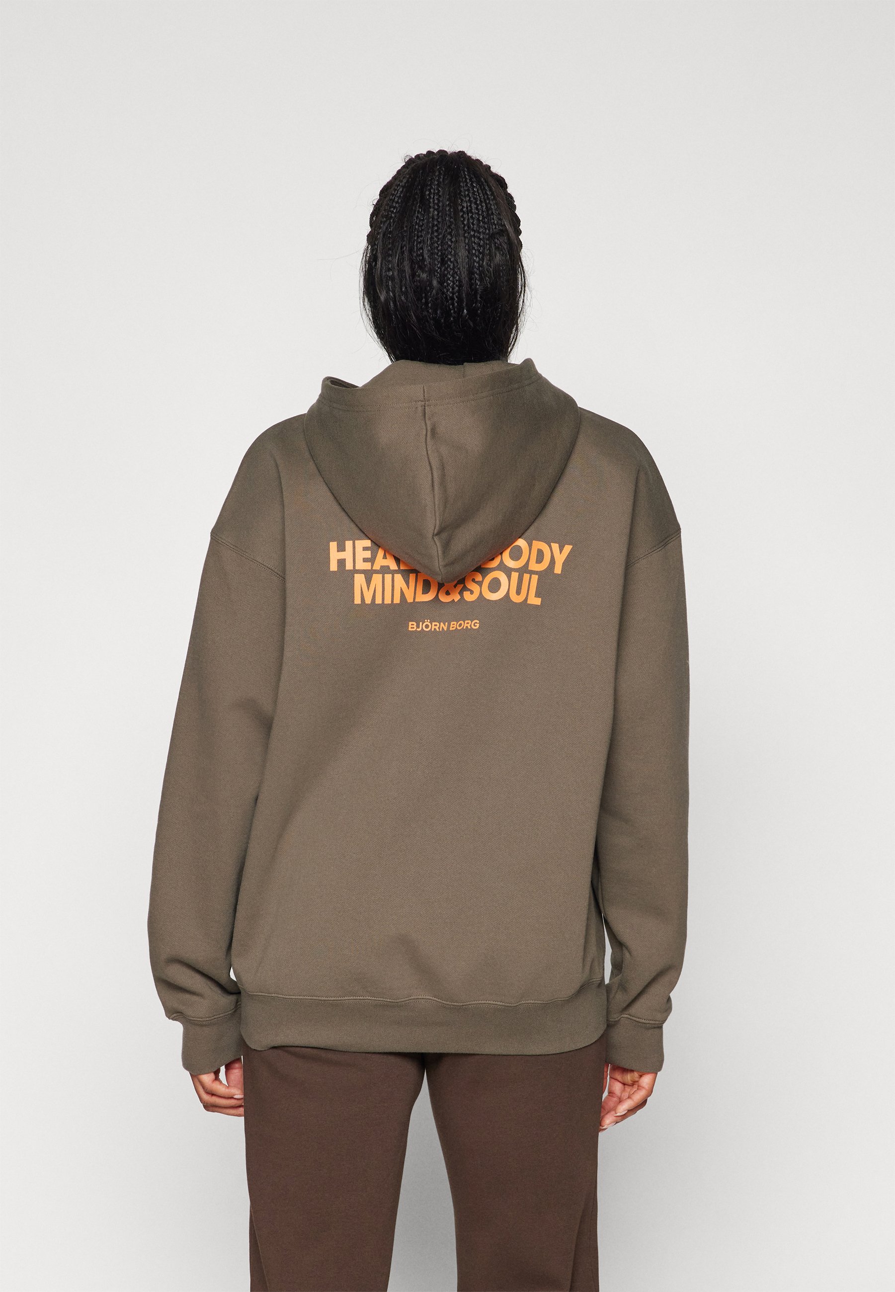 Björn Borg STUDIO OVERSIZED ZIP HOODIE - Zip-up sweatshirt 