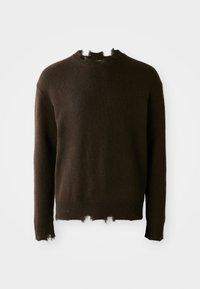 DESTROYED CREWNECK - Trui - chocolat