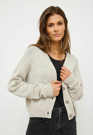 Tamaris Cardigan - light grey melange