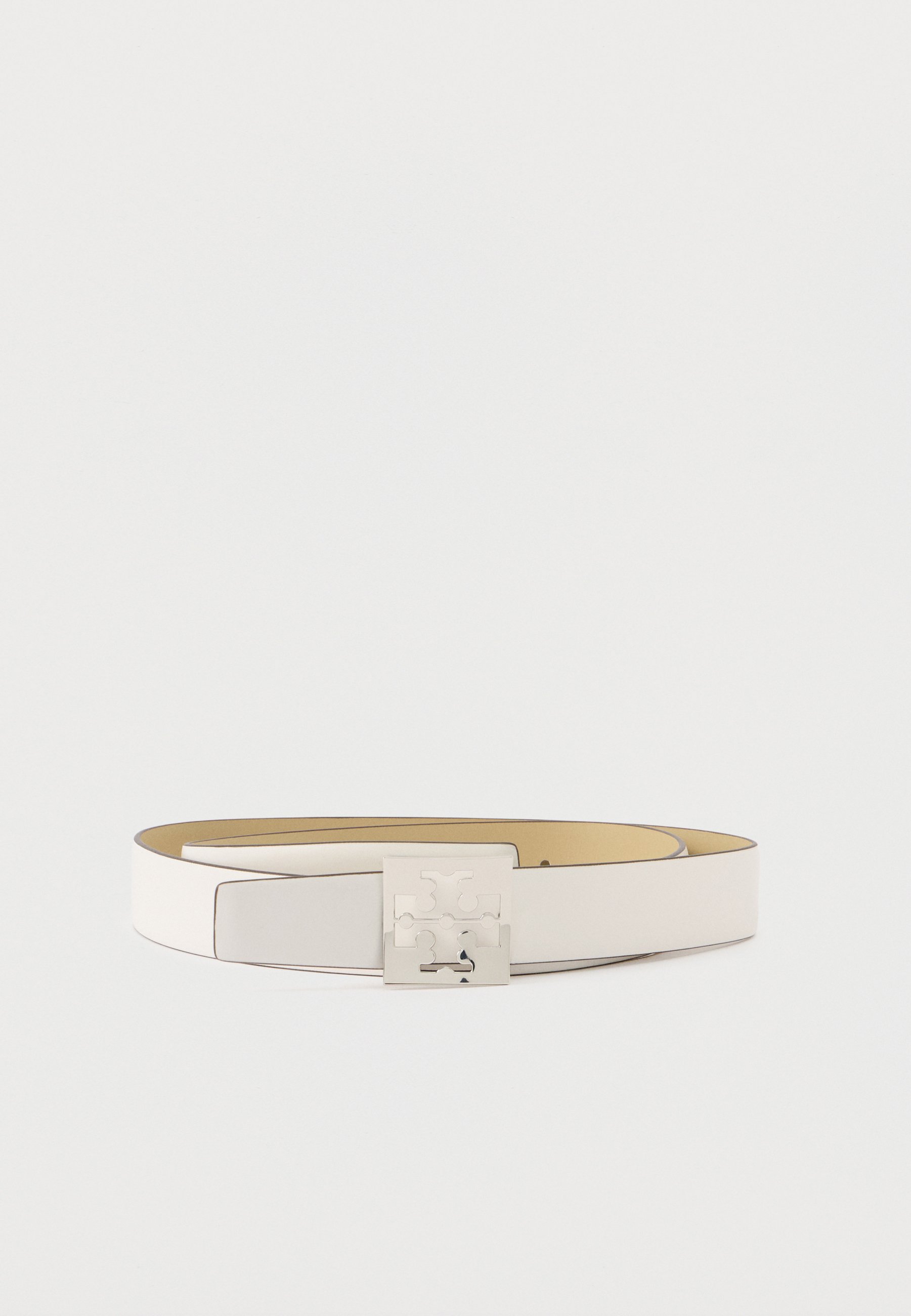 Tory Burch Square Logo Belt Tory Burch Leather belt | The Fashion Square main image 3