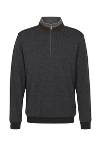 bugatti Strickpullover - dunkelgrau