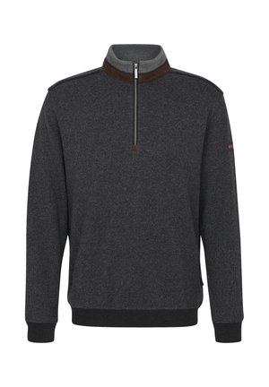 bugatti Strickpullover - dunkelgrau