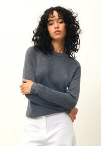 ECRIN - Jersey de punto - mottled anthracite