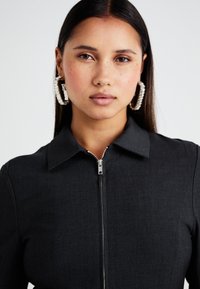 Weekday ZIP SUITING  - Tunn jacka - dark grey melange