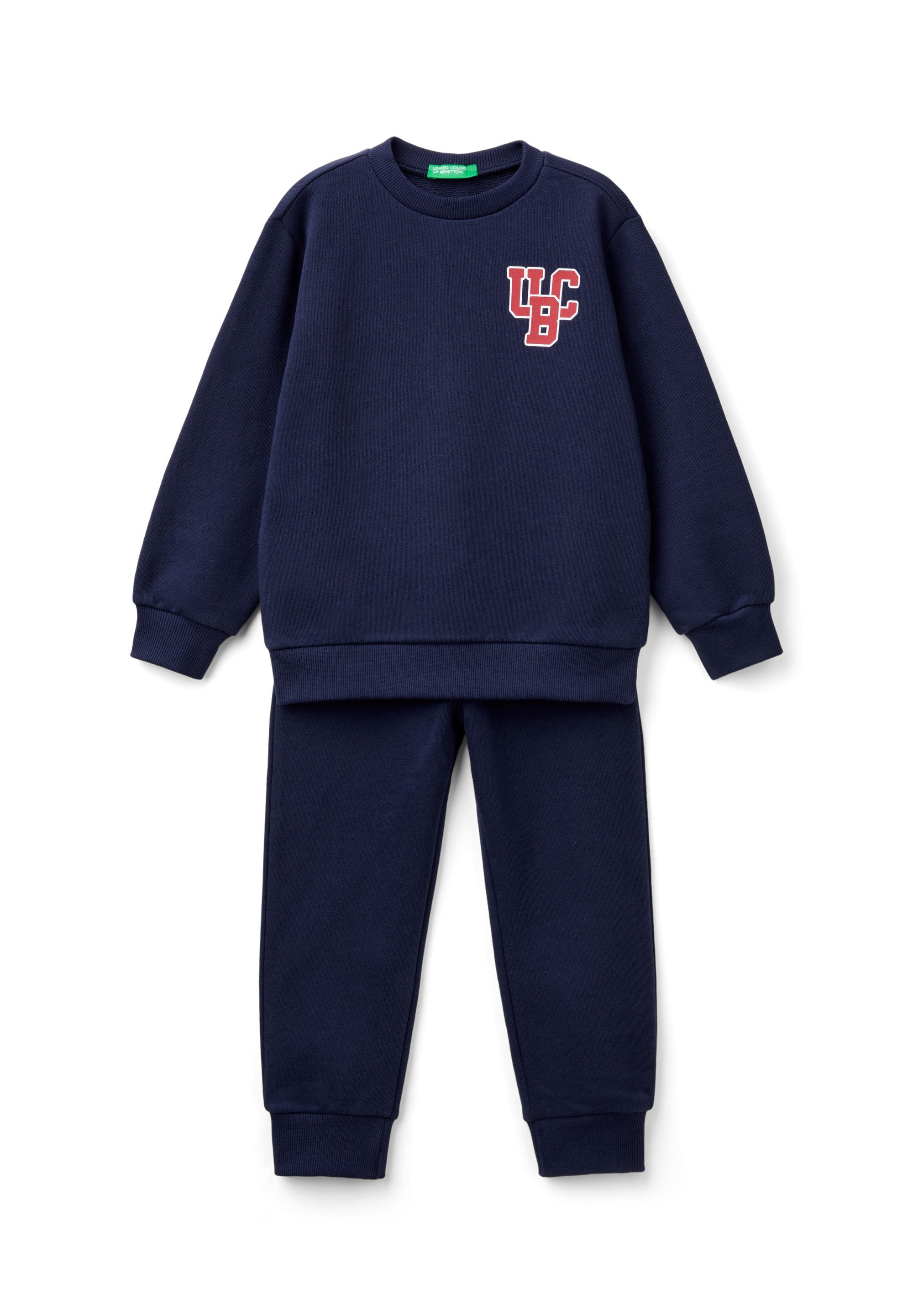 United Colors of Benetton WITH LOGO Tracksuit blue Zalando - Main Image