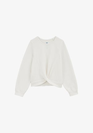 Ilgarankovis viršutinės dalies drabužis - white