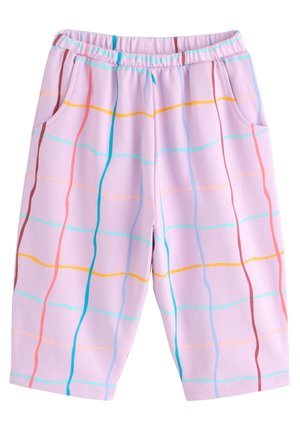 Next TEXTURED PODGY - Bukser - lilac purple check