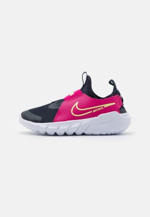 FLEX RUNNER 2 UNISEX - Hardloopschoenen voor op de weg - dark obsidian/lime blast/fireberry/white