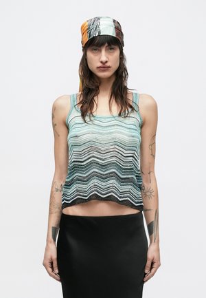 Top - turquoise tones