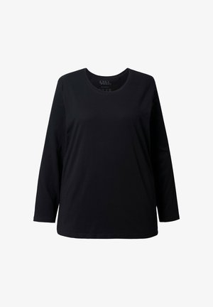 Ulla Popken, TEE - Camiseta de manga larga - black