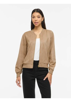 VIHANSE REISSVERSCHLUSS - Bomber tipa jaka - beige
