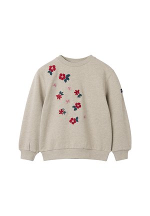 Sweatshirt - ecru melange