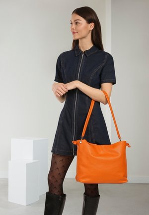 DrachenLeder, Shopping Bag - orange