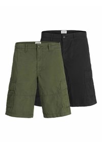 2ER-PACK LOOSE FIT  - Šortai - black