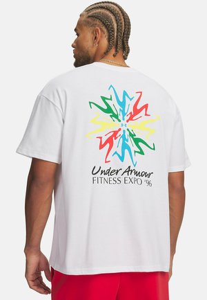 SHORT-SLEEVE GRAPH  M HWT FITNESS EXPO  - Tričko s potlačou - white