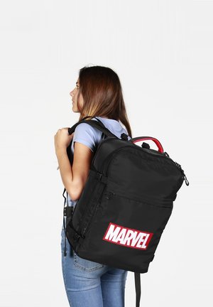 Karactermania MARVEL CABIN LARGE OVERHEAD - Rucksack - marvel black