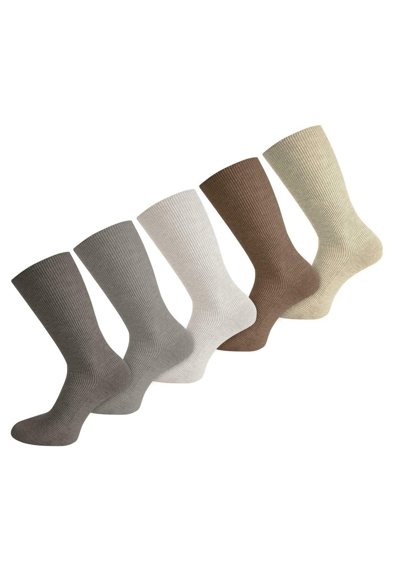 Normani HEALTHY MID CUT 10 PACK - Socken - hell sortiert