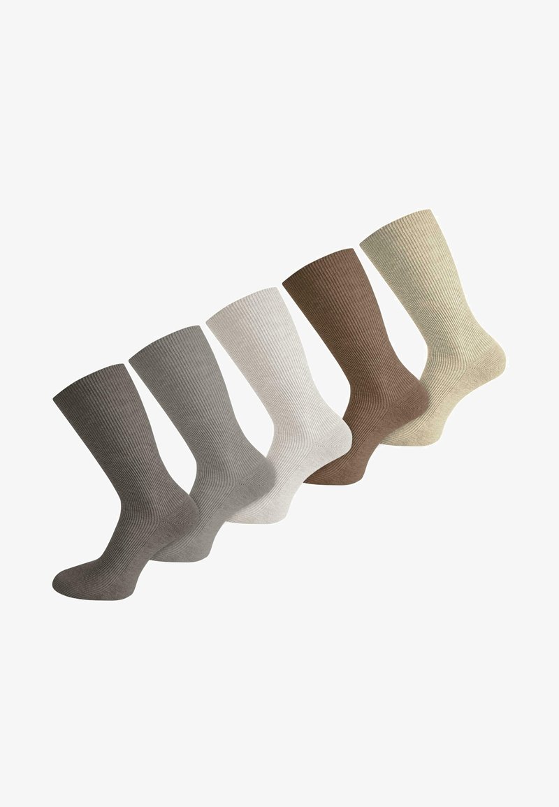 Normani HEALTHY MID CUT 10 PACK - Socken - hell sortiert