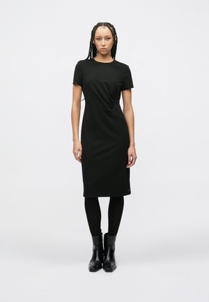 DRESS - Rochie din jerseu - black