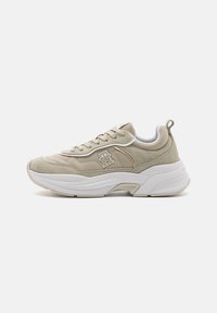 Tommy Hilfiger CHUNKY RUNNER VENTILE - Sportcipő - stone