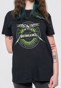 Paradiso Clothing METALLICA FUEL UNISEX - Print T-shirt - black