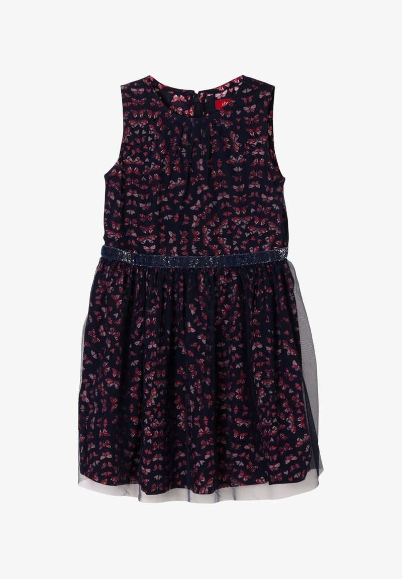 s.Oliver Juhlamekko - dark blue aop