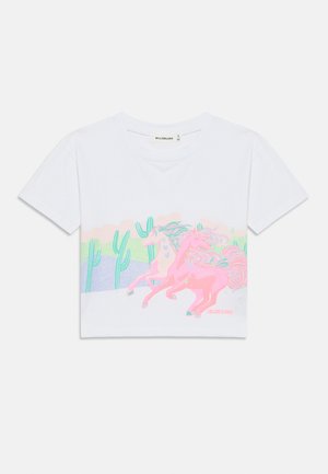 SHORT SLEEVES TEE - Μπλουζάκι με στάμπα - white