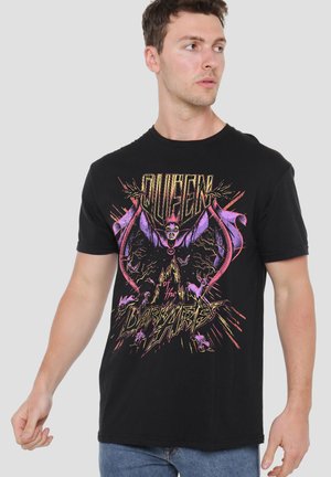 Disney, EVIL QUEEN DARK ARTS - Print T-shirt - black