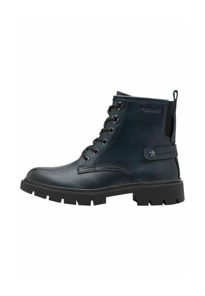 Tamaris Stivaletti stringati - navy