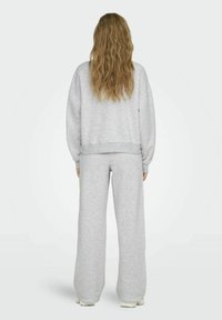 ONLY ONLBEST CREW NECK - Mikina - light grey melange