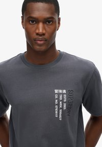 Superdry & Co LOGO  - Camiseta estampada - ebony