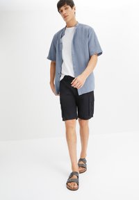 bonprix STRETCH BERMUDA REGULAR FIT - Short - black