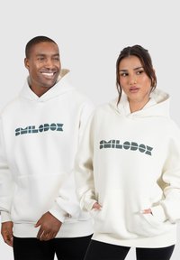 Smilodox LUCIO - UNISEX OVERSIZED - Hoodie - creme
