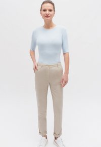 ADELMO - Pantalones chinos - beige