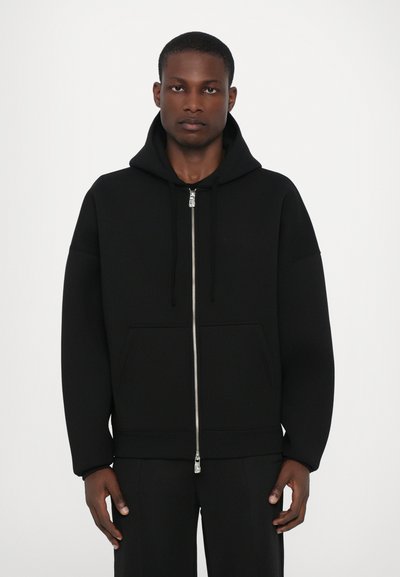 Les Benjamins ZIP HOODIES - Φούτερ με φερμουάρ - black
