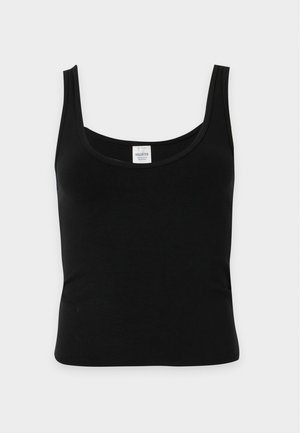 Hollister Co., REVERSIBLE BARE SLASH SCOOP TANK - Μπλούζα - black