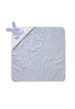 BOXY ROBE IN TERRY - Bath towel - blue