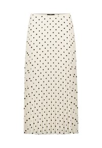 A-line skirt - creamblack