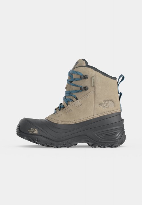 The North Face CHILKAT LACE WP UNISEX - Botas para la nieve - timeless taupe/pale teal — photo 2