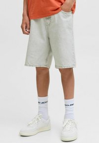 Jack & Jones Junior Short en jean - ecru