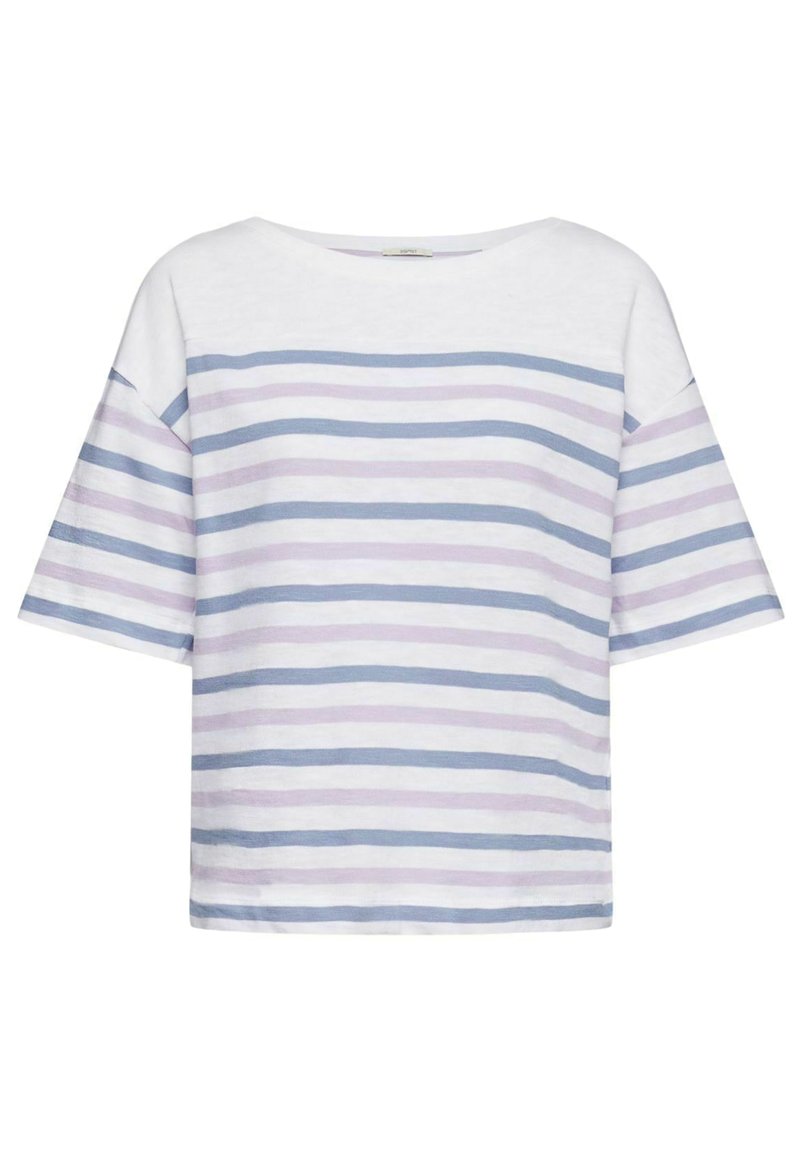Damen T-Shirts | Esprit MIT STREIFENMUSTER T-Shirt print lilac/rosa - LR55831 Damen T-Shirts | Esprit MIT STREIFENMUSTER T-Shirt print lilac/rosa - LR55831